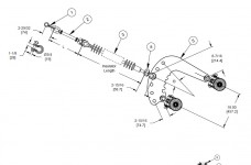 I-String Assembly - Angled Suspension, Twin-Bundle Conductor, 50K